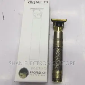 Professional Clippers T9 Head :Electric Hair Shaver Vintage