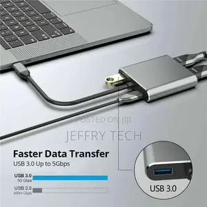 USB C to Dual HDMI Adapter , 4 in 1 Type C to Dual HDMI, U