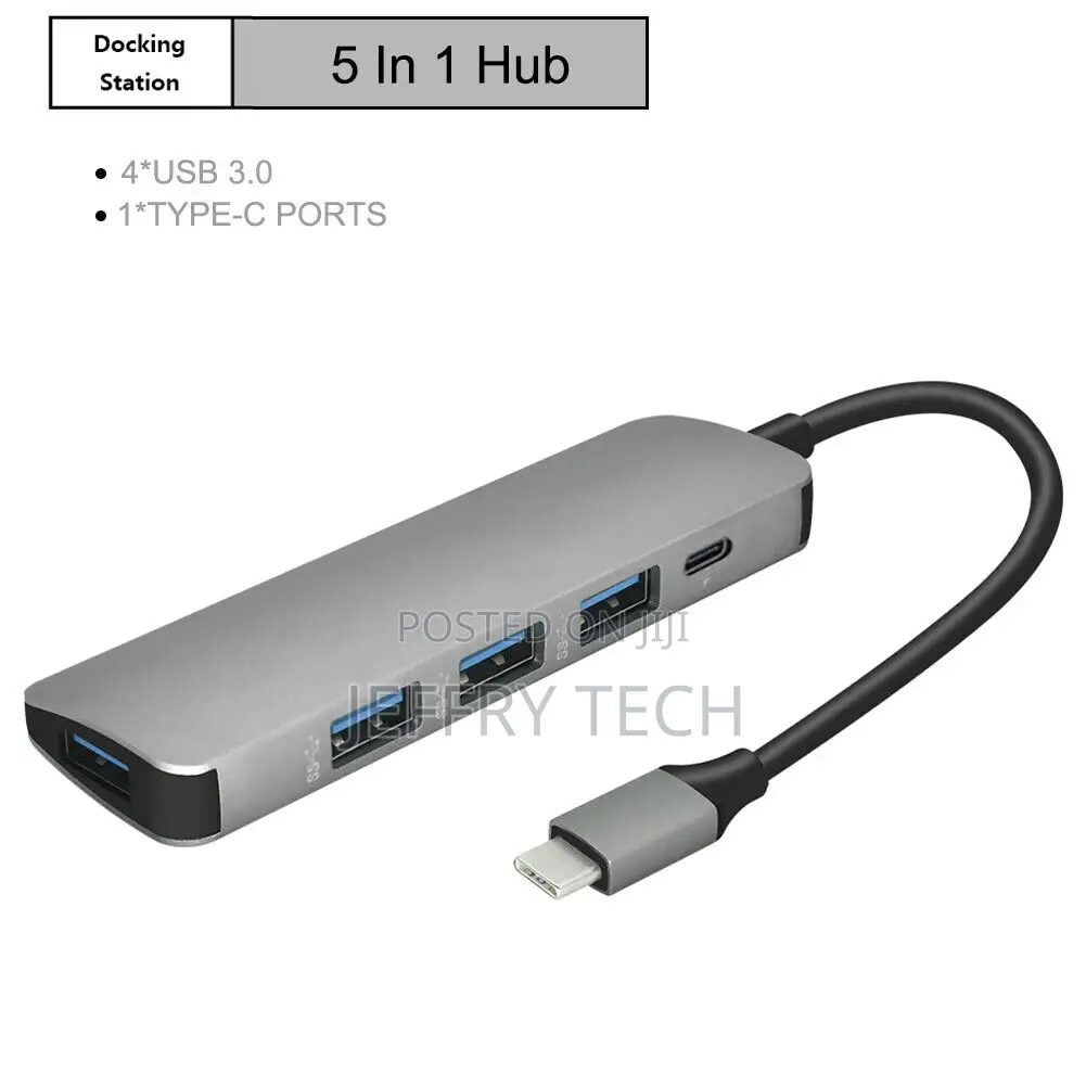 5 IN 1 Usb C Hub Type C to Multi Usb 3.0 Hub Hdmi Adapter Do
