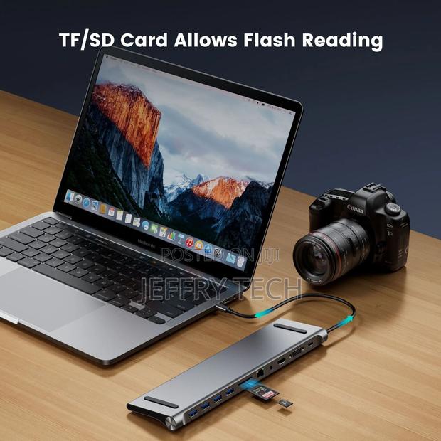 Type C Dock Hub USB C Laptop Docking Station Adapter for Mac - thumbnail 2