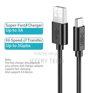 Short 6inch USB-C 3.1 Type-C USB-C FAST Quick Sync Charger