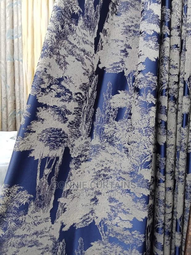 Pink Curtains With Plain White Sheers - thumbnail 3