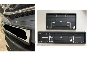 Black Number Plate Holders. For Toyota,Mercedes,Vw,Ford,Vw