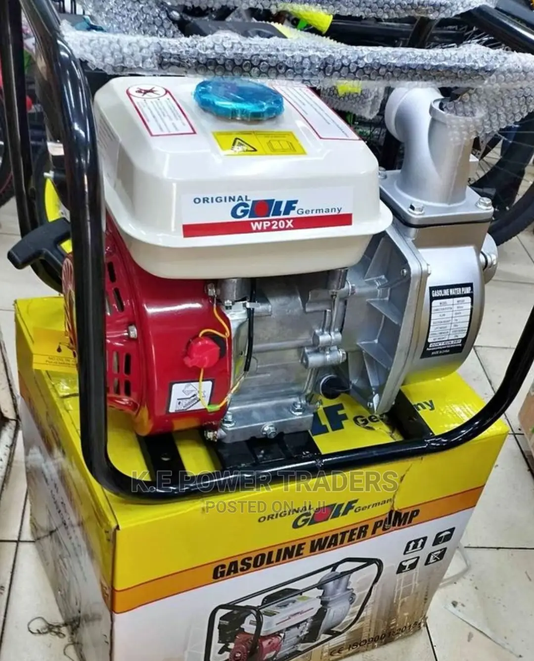 Original Golf Germany 2" Gasoline Water Pump