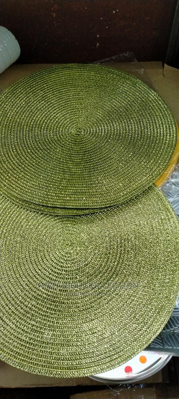 6 Pieces Round Table Mats