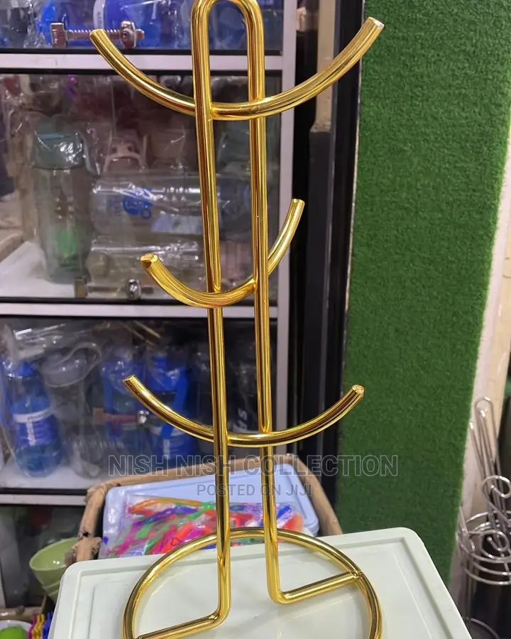 *Heavy Gauge Cup Stand Gold
