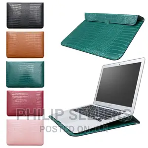 For Lenovo HP Macbook 13 A1466 A1707 Laptop Leather Sleeve