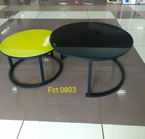 Morden Nesting Coffee Tables Top Glass