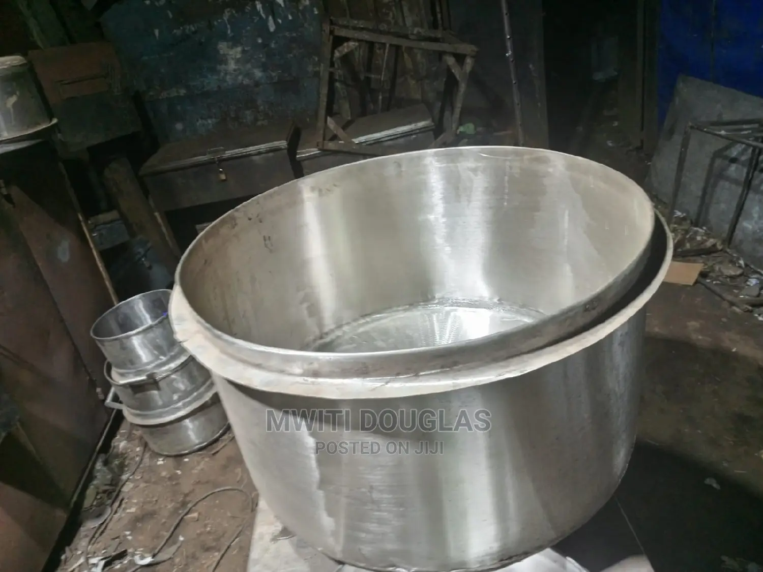 Heavy Gauge Stainless Steel Sufuria