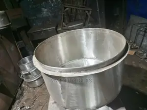 Heavy Gauge Stainless Steel Sufuria