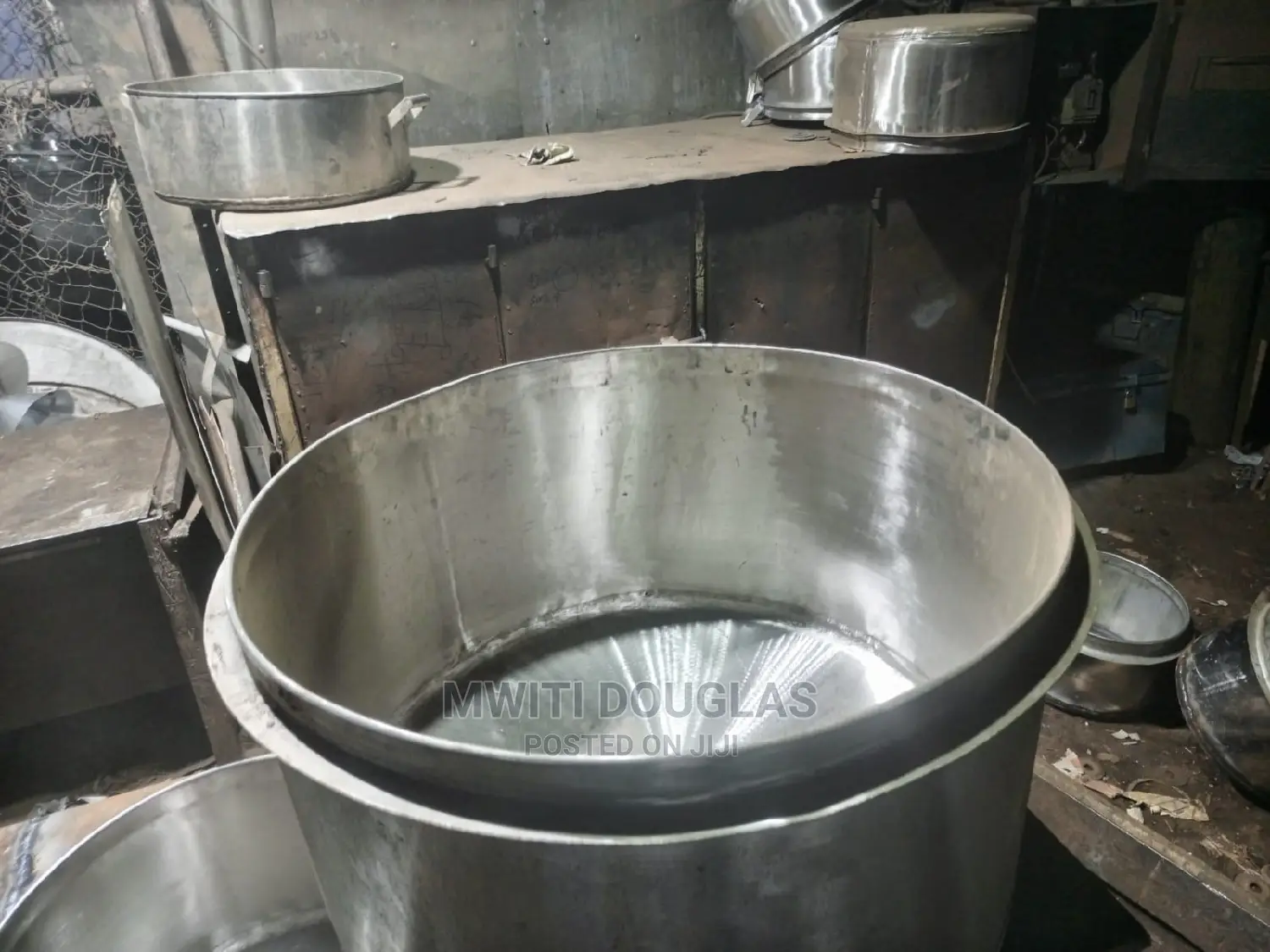 100litrs Stainless Steel Sufuria