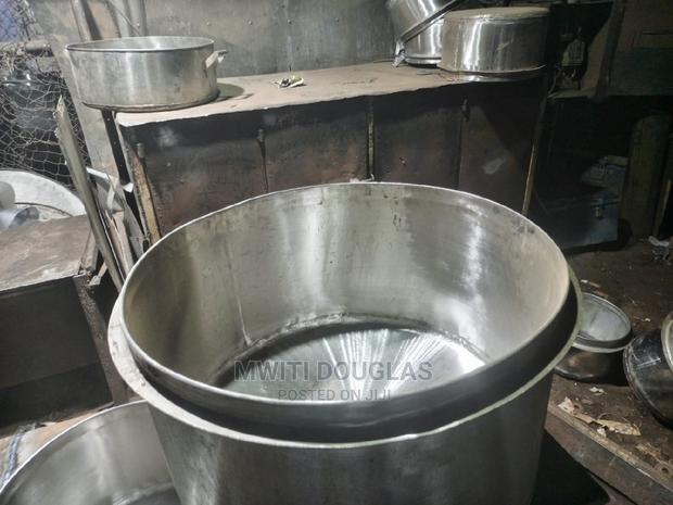 100litrs Stainless Steel Sufuria