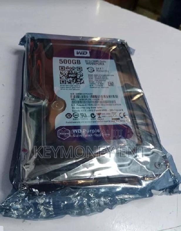 500GB WD Surveillance Hard Disk - main view