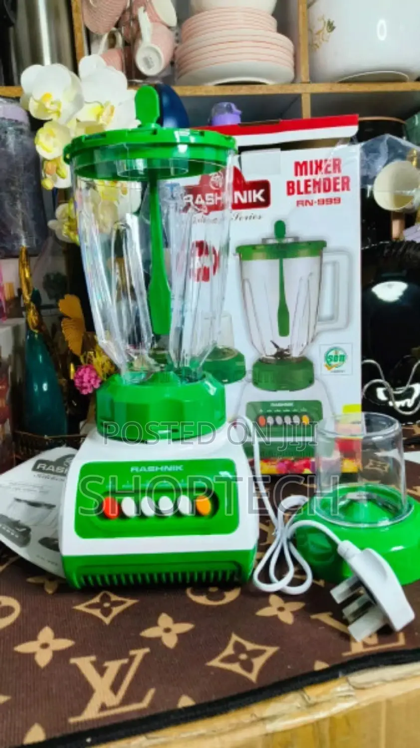 Rashnik 2 In 1 Blender With Grinding Machine 1.5L