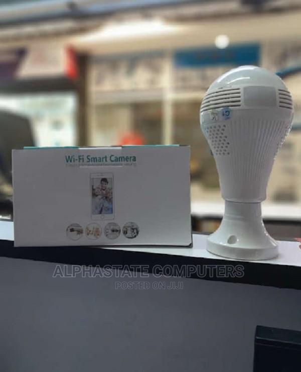 360 Degrees Views Smart Panoramic Wifi Bulb Camera!.