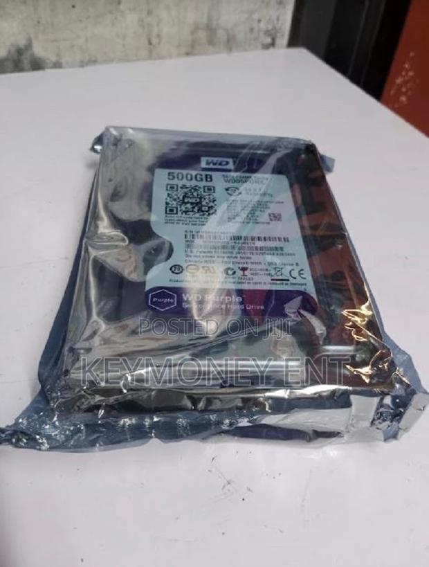 Brand New Original Surveillance Hard Disk 500GB WD Purple