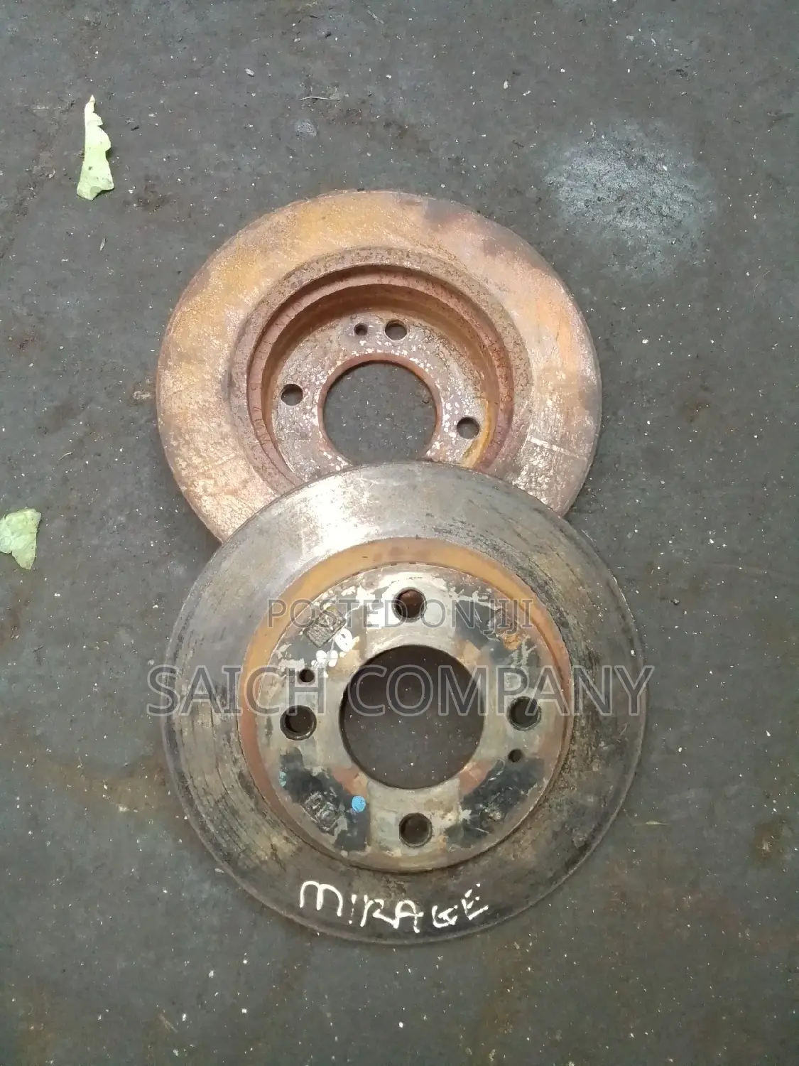 Mitsubishi Mirage Brake Disc