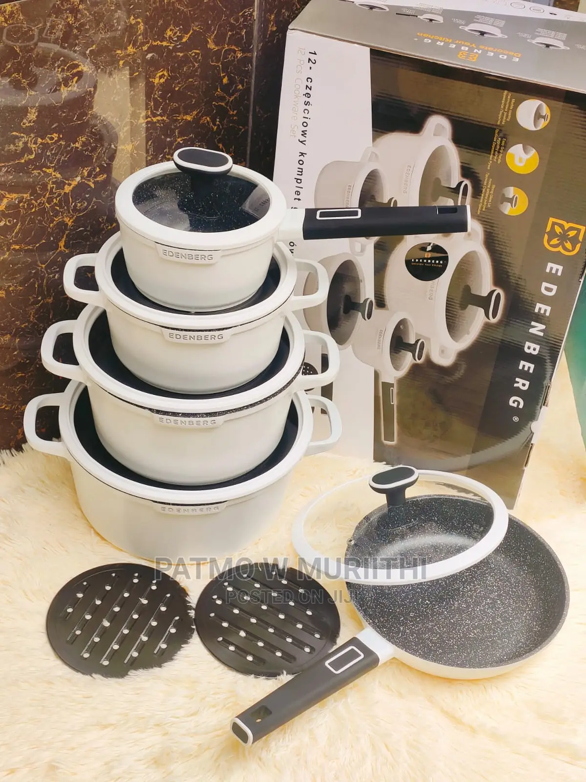 *12 Pc Edenberg Granite Cookware Set* in Nairobi Central Kitchenware