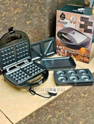 Nunix 4in1 Sandwich Maker-Sandwich,Toaster,Doughnut,Grill