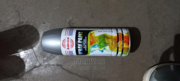 Spray Paint Can Silver - main view
