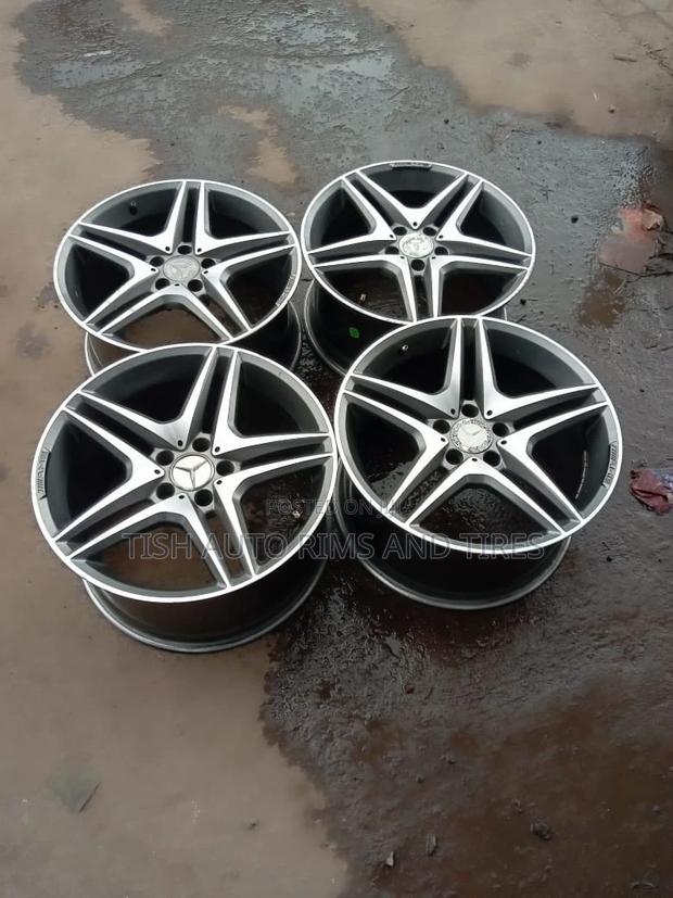 Staggered Rims 18 Inch Mercedes Benz Set