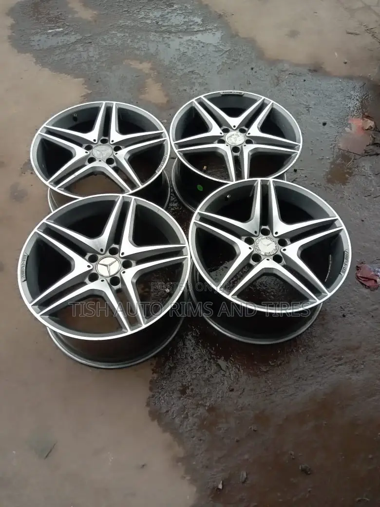 Staggered Rims 18 Inch Mercedes Benz Set