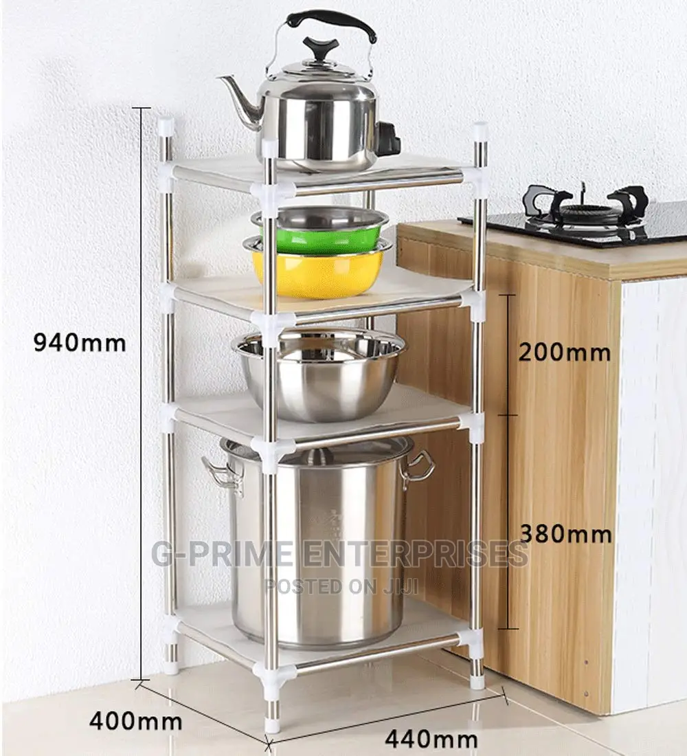 4 Layer /Tier Kitchen Rack