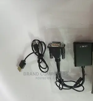 VGA to Hdmi-Compatible Converter With Audio Cable+Power