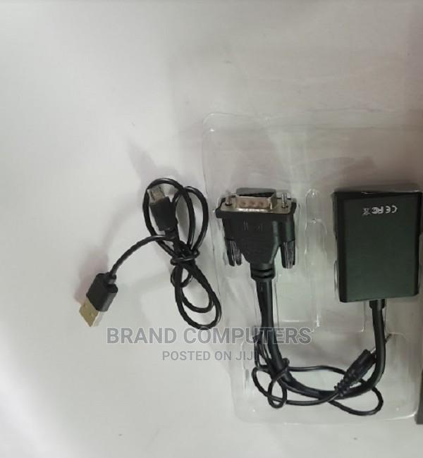 VGA to Hdmi-Compatible Converter With Audio Cable+Power