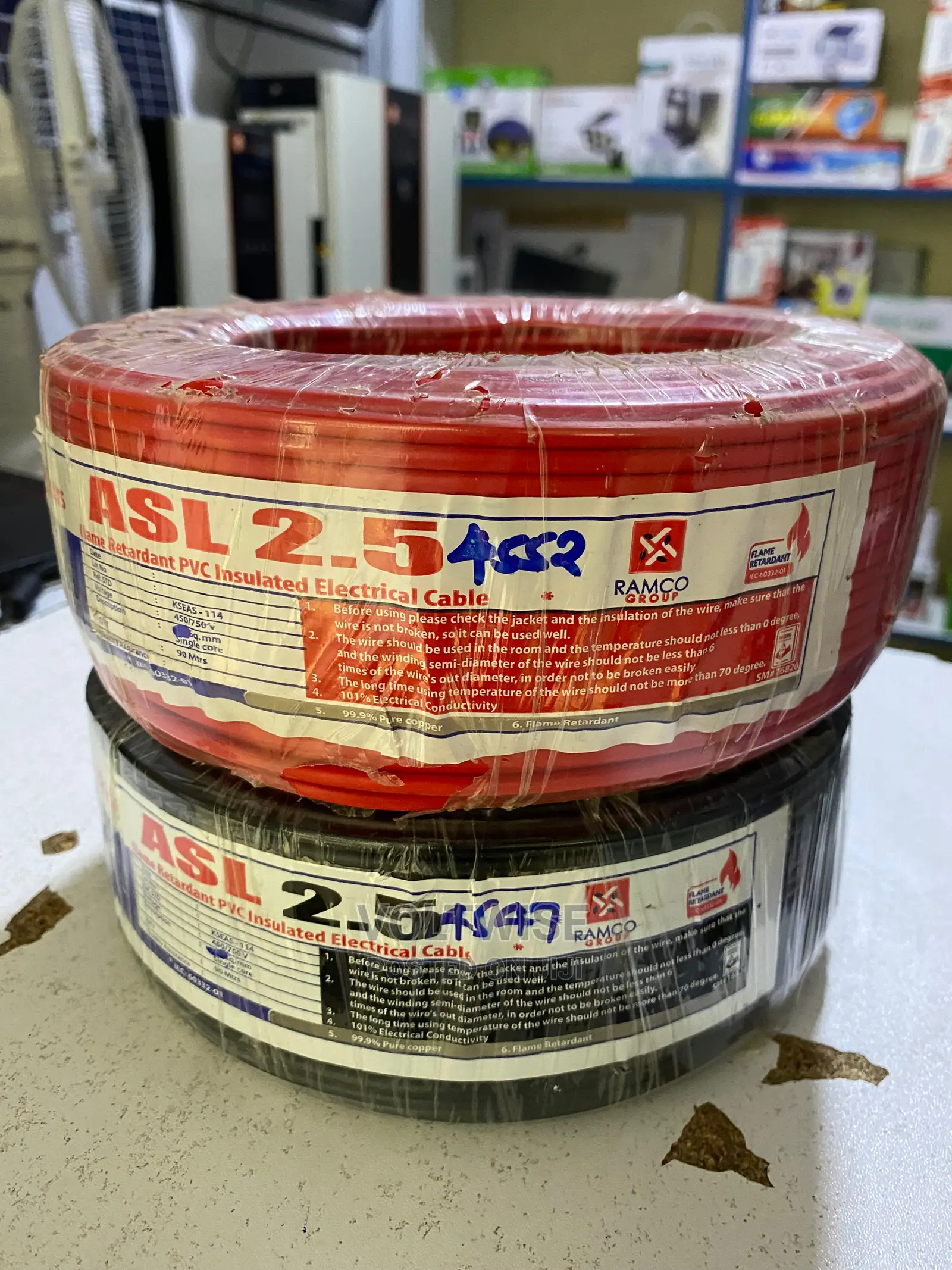 Asl Genuine Power Cables 2.5 Electrical Wire