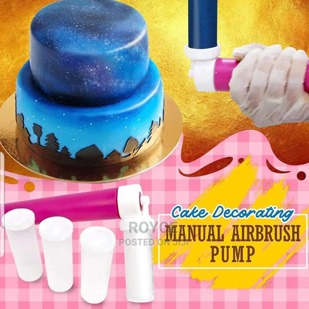 Cake Decorating Manual Airbrush Pump