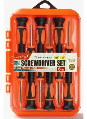 6pc Magnetized Screwdriver Set