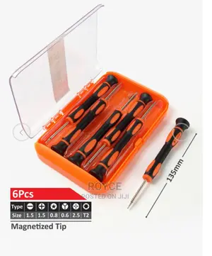 6pc Magnetized Screwdriver Set