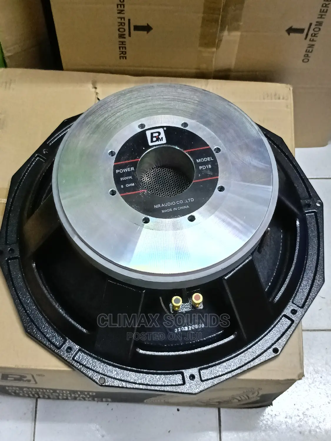 Pd18 NR Audio Bass Speaker
