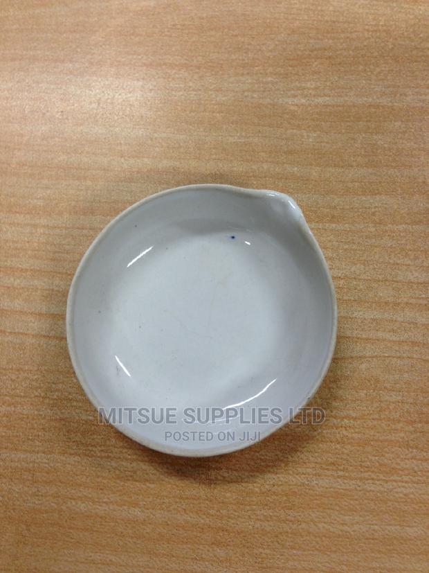 Pair of Crystallising Dish 75mm Porcelain - main view