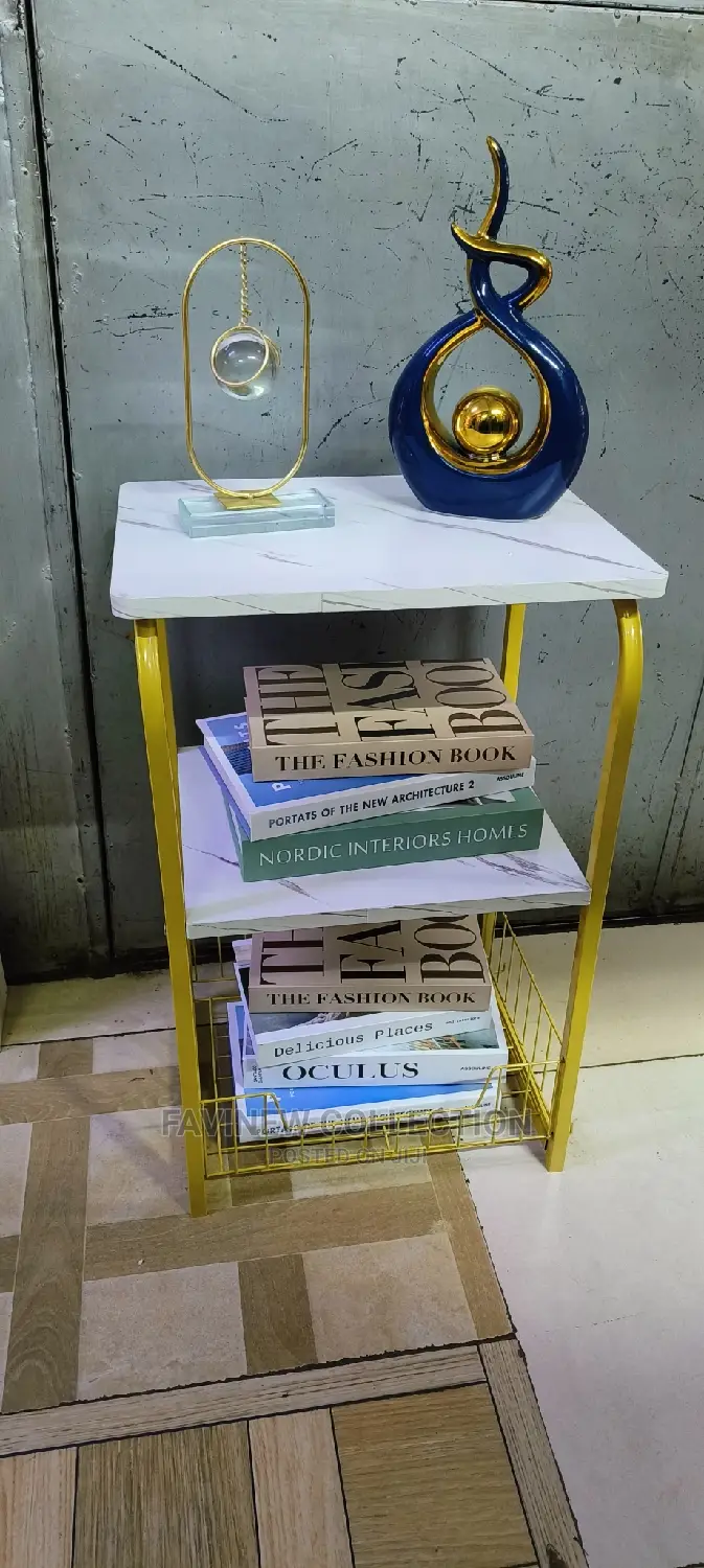 High-End Luxurious and Simple Side Table