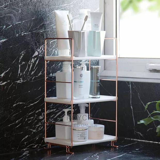 Multi-Layer Copper-Plated Countertop Rack* - main view