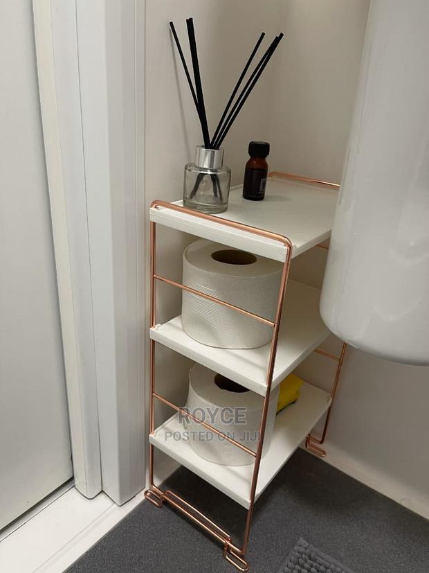 Multi-Layer Copper-Plated Countertop Rack* - thumbnail 3