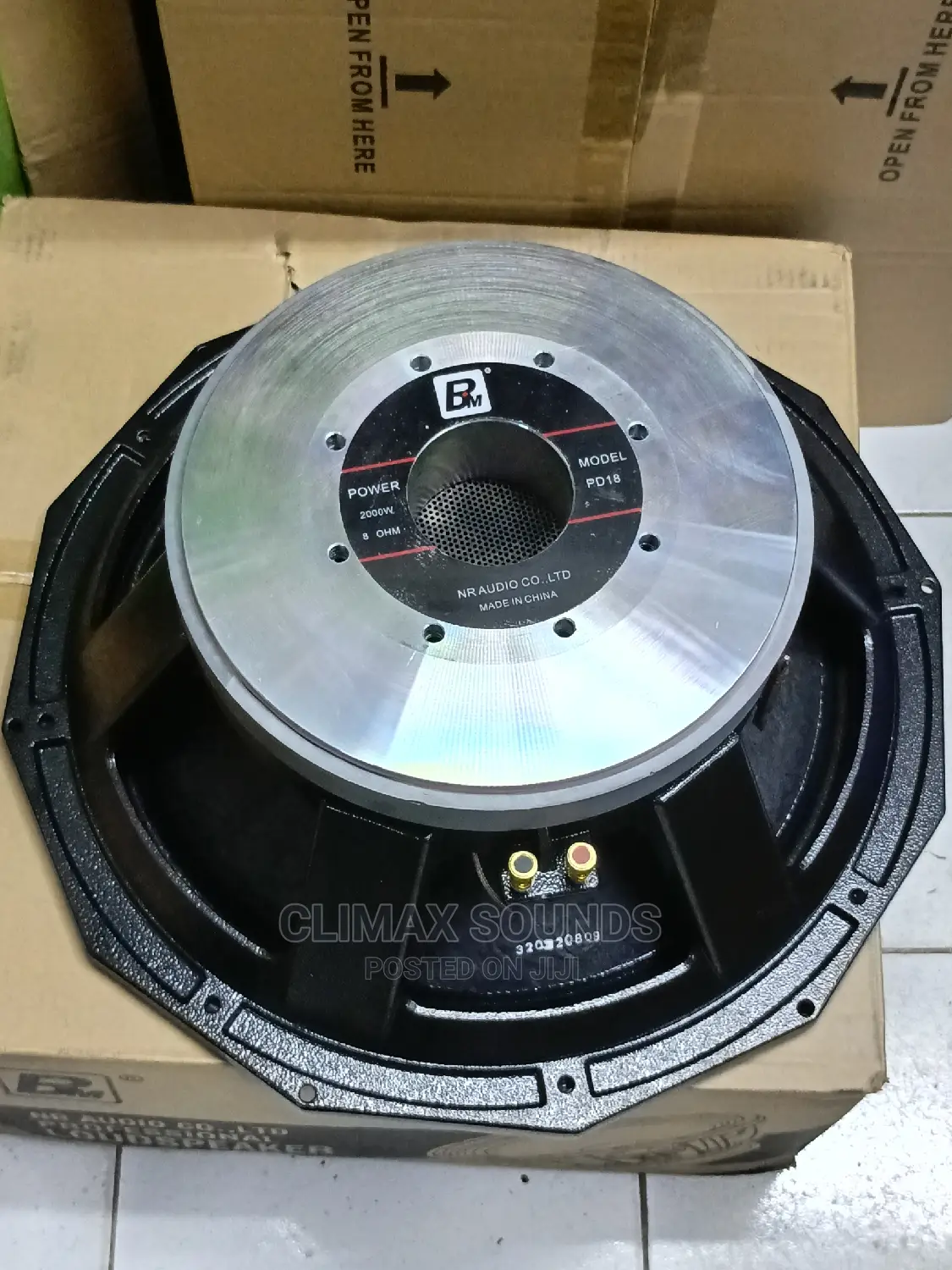 Pd18 NR Audio Bass Speaker
