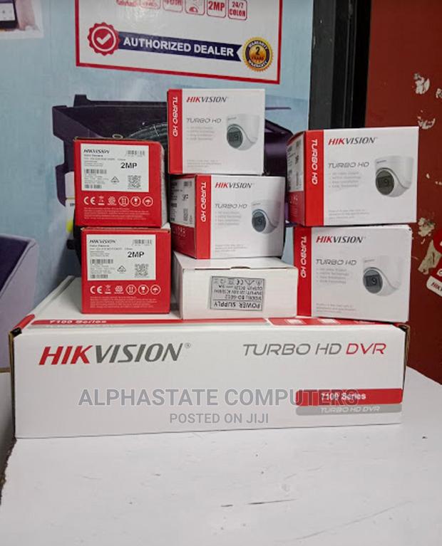 Hikvision 4 1080p 2mp HD CCTV Camera Complete!. - main view