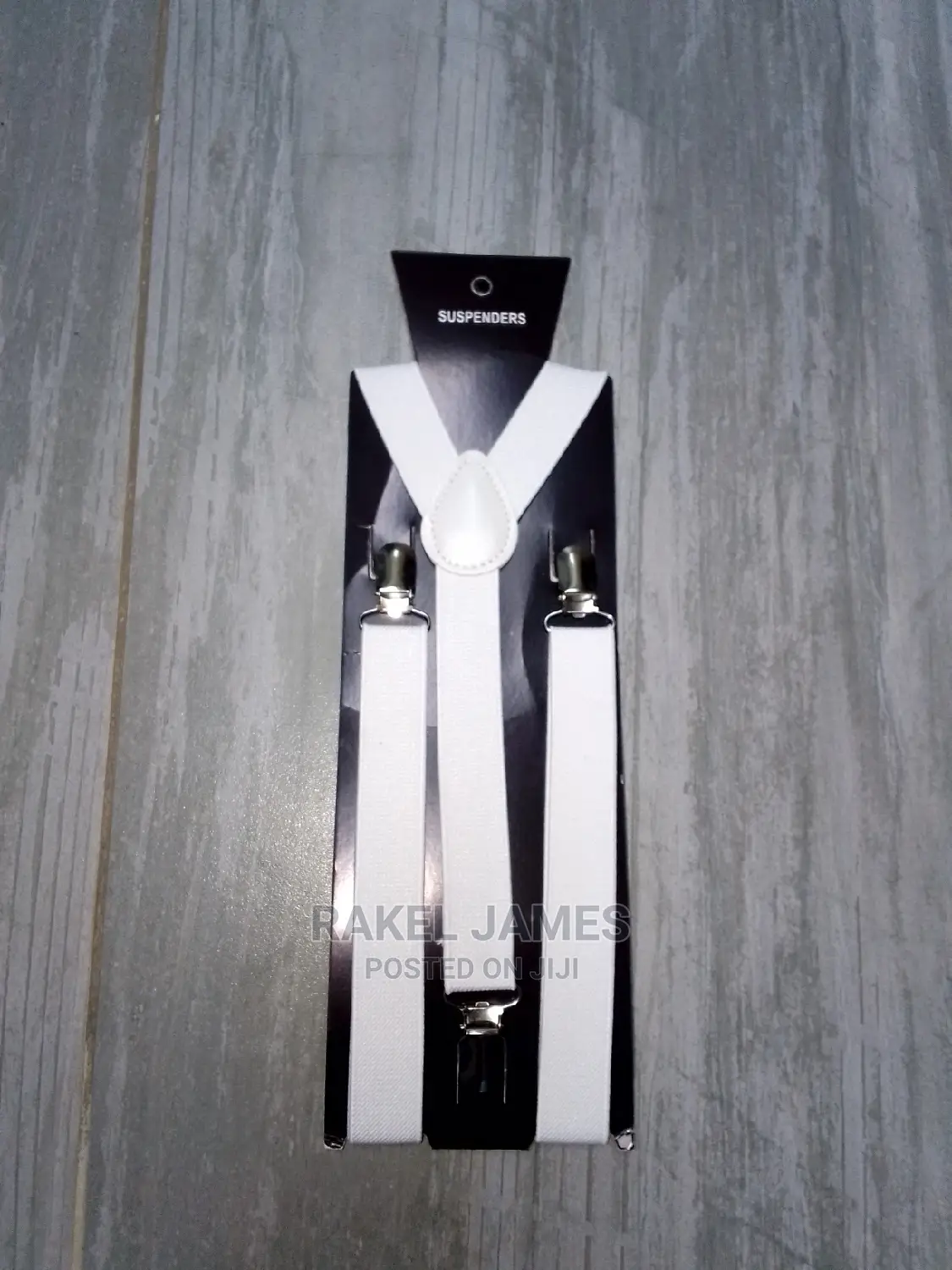 White Suspender