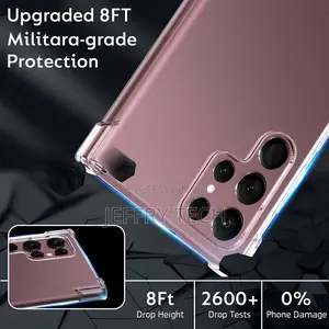 For Samsung Galaxy S23 Ultra Plus S23+ S22+ Clear Shockproof