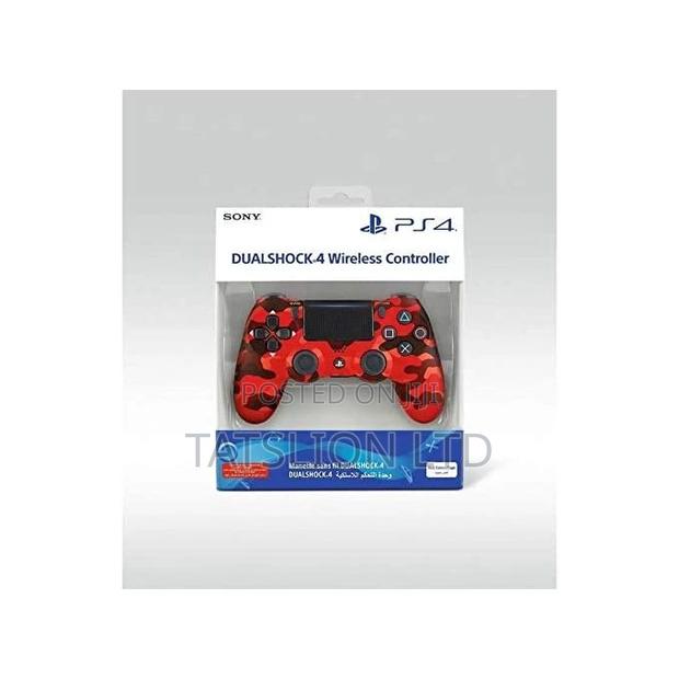 Ps4 Controller Red Camo - main view