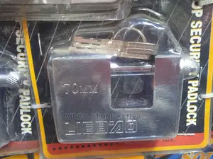 70mm Rectangular Padlock 3keys Anti-Theft Lock