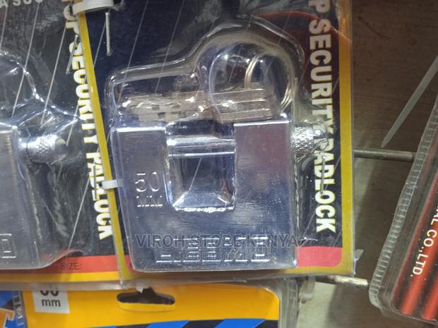 50mm Rectangular Padlock Top Security Padlock - main view