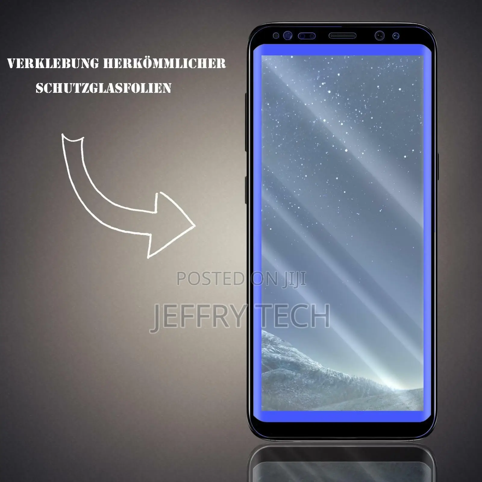 Protective Glass for Samsung Galaxy S8 Plus Full Screen Curv