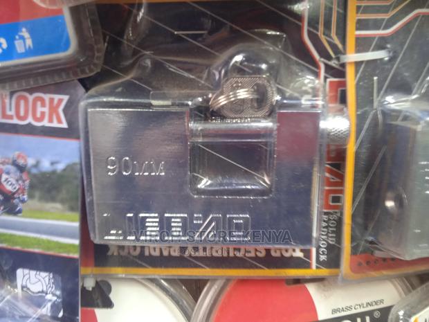 90mm Top Security Rectangular Padlock 3keys