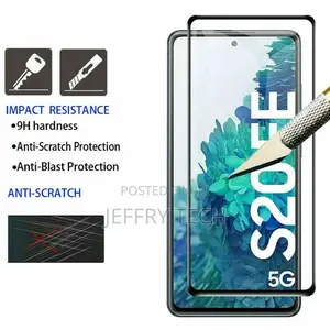 For Samsung Galaxy S20 FE Tempered Glass Screen Protector [C