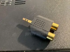 Headphone to RCA Plug Adapter for iMac iPod iPad iPhone to R