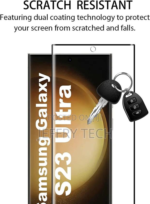 For Samsung Galaxy S23+ S23 Ultra Full Coverage Tempered Gla - thumbnail 2